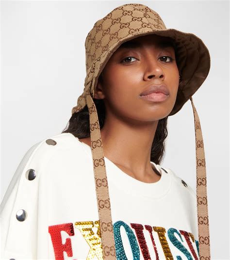 gucci beefeater hat|Gucci bucket hat.